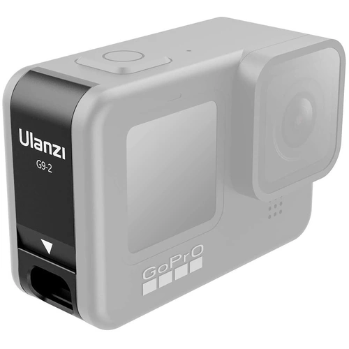ULANZI G9-2 Aluminium Open Door/Battery cover for GoPro HERO13/12/11 Black/10/9 | Allows Cable Entry