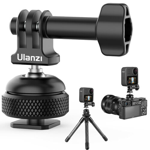 ULANZI GP-6 Universal Cold Shoe Mount for GoPro Cameras