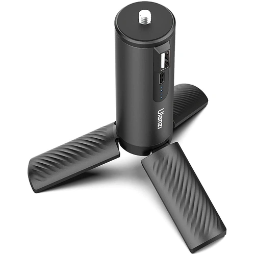 Ulanzi BG-4 Powered Hand Grip for Action Cameras - 5000mAh - Built In Tripod