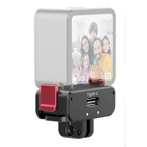 Ulanzi OA-13 Magnetic Quick Release Charging Base with Dual Interface | for DJI Action 2 Cameras